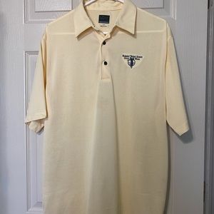 Greg Norman Double Brand Trent Golf Club Shirt Sz Large